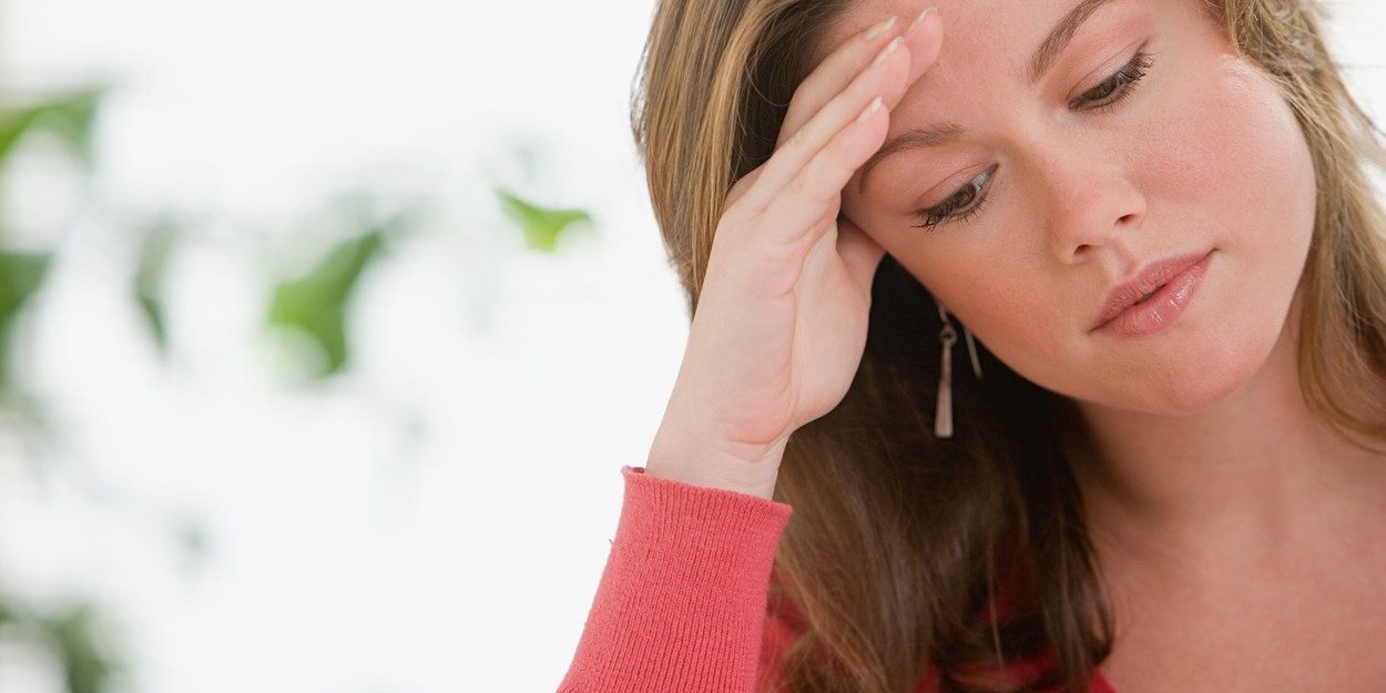 Worried woman