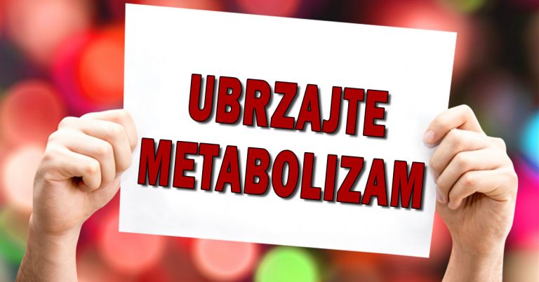 metabolizam ubrzajte metabolizam