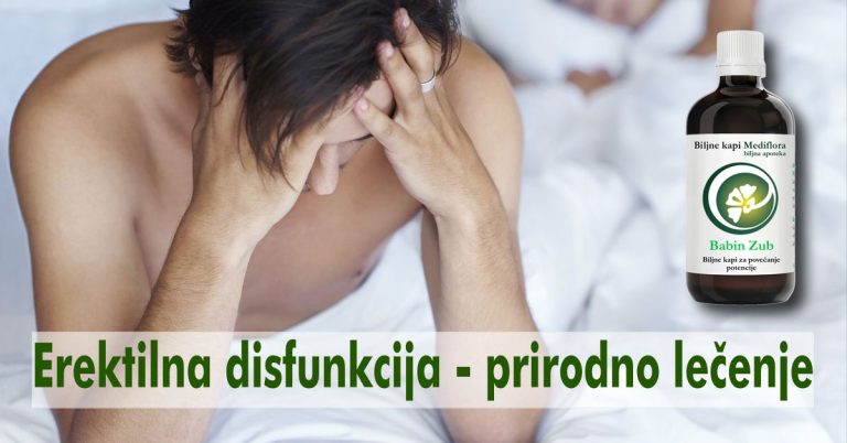 Erektilna disfunkcija - prirodno lečenje