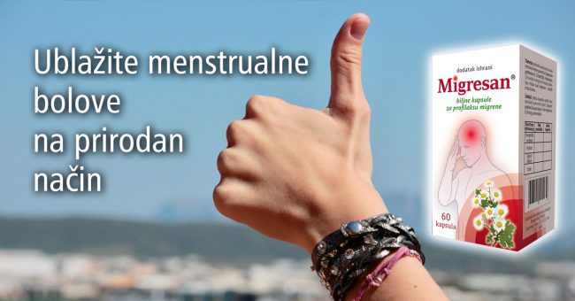 ublažite menstrualne bolove na prirodan način