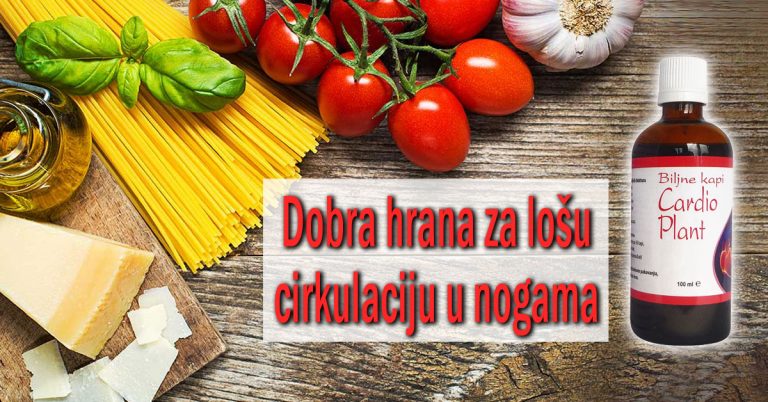 Dobra hrana za lošu cirkulaciju u nogama