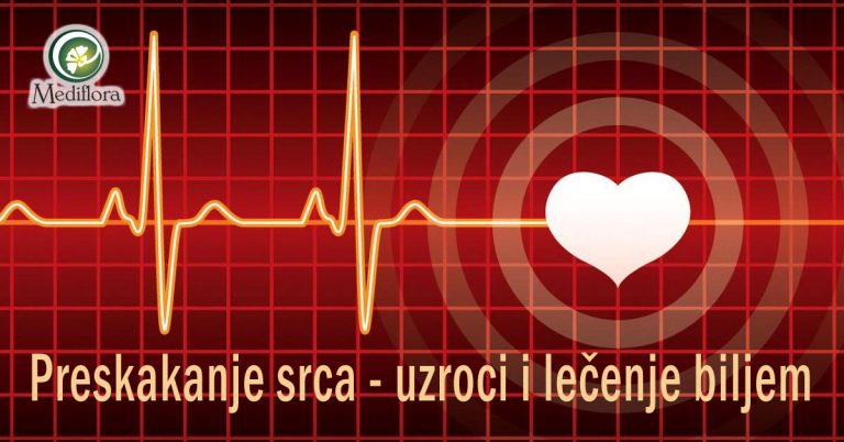 Preskakanje srca - uzroci i lečenje biljem