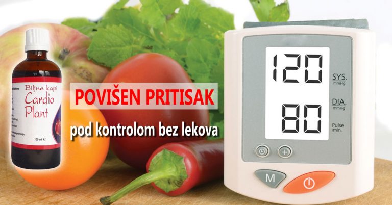 Povišen pritisak pod kontrolom bez lekova