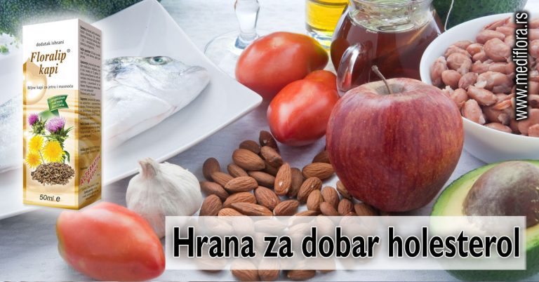 Hrana za dobar holesterol