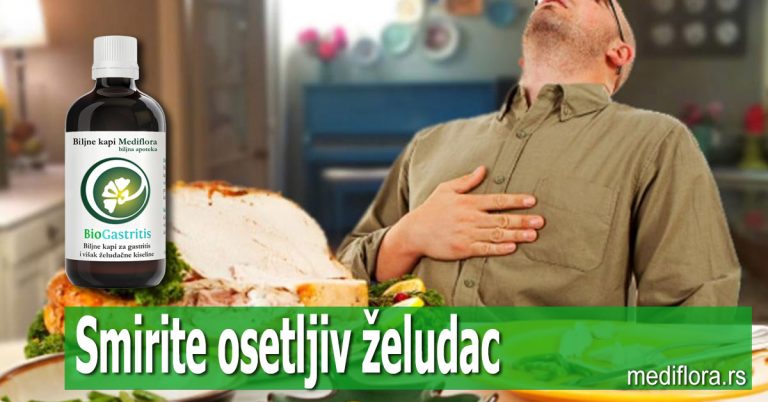 Smirite osetljiv želudac