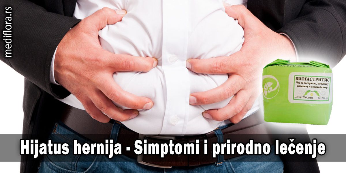 Hijatus hernija - Simptomi i prirodno lečenje