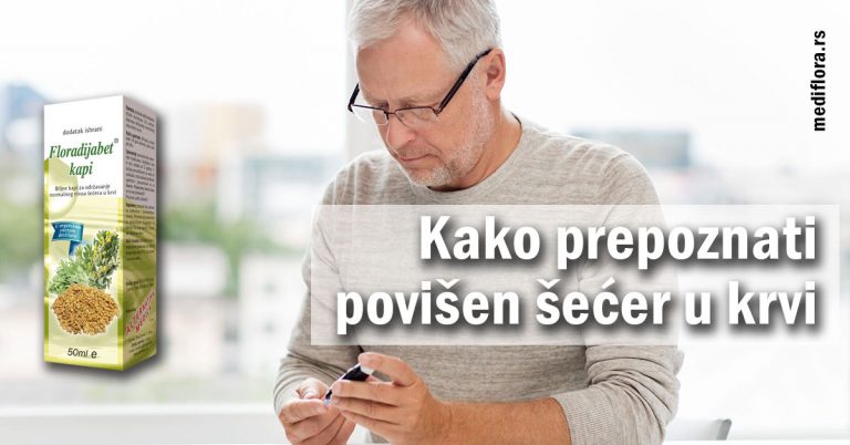 Kako prepoznati povišen šećer u krvi