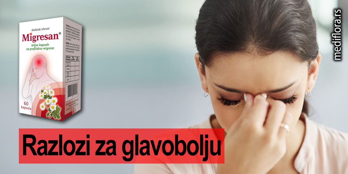 Razlozi za glavobolju