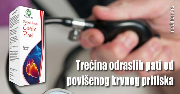 Trećina odraslih pati od povišenog krvnog pritiska