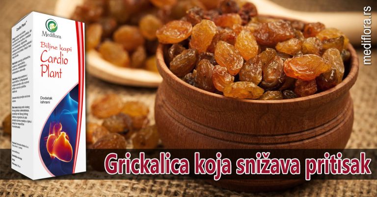 Grickalica koja snižava pritisak