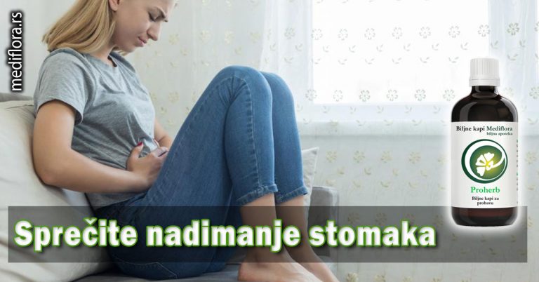 Sprečite nadimanje stomaka