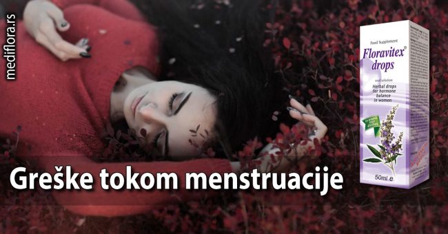 Greške tokom menstruacije