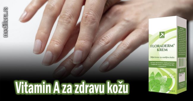 Vitamin A za zdravu kožu