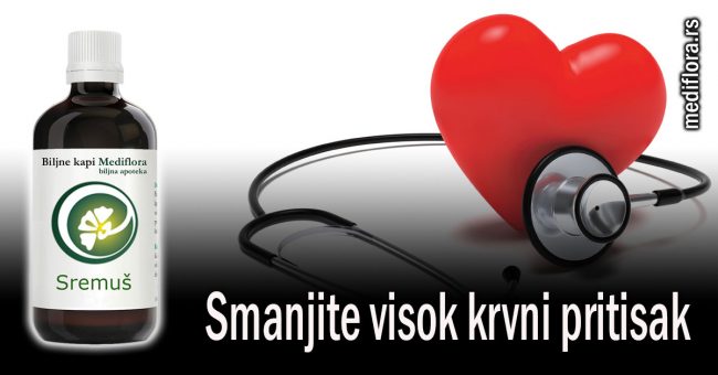 Smanjite visok krvni pritisak