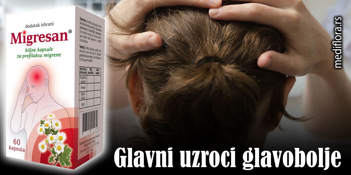 Glavni uzroci glavobolje