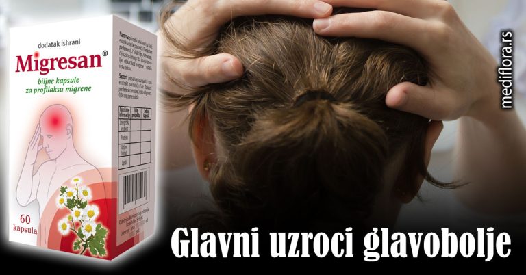 Glavni uzroci glavobolje