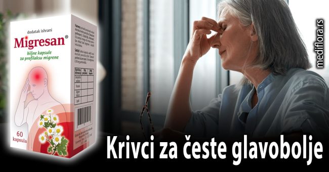 Krivci za česte glavobolje