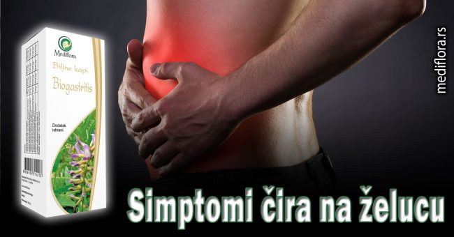 Simptomi čira na želucu