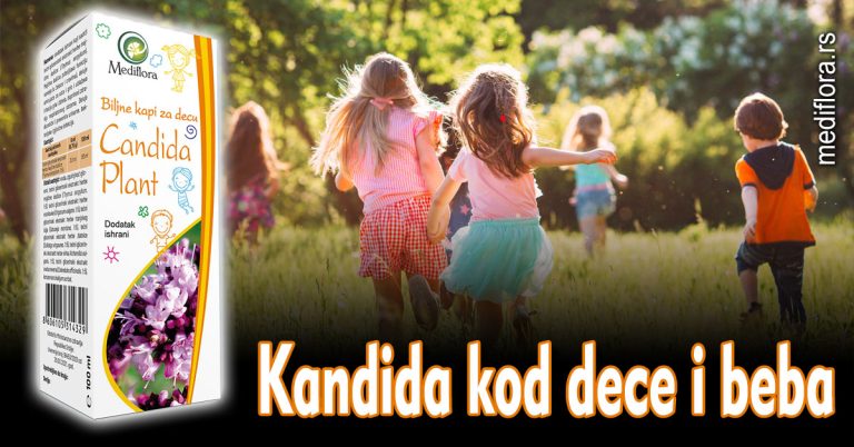 Kandida kod dece i beba