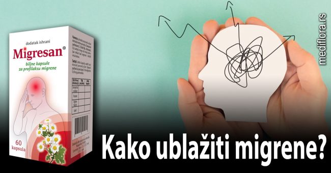 Kako ublažiti migrene?