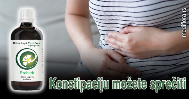 Konstipaciju možete sprečiti