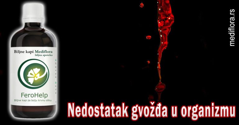 Nedostatak gvožđa u organizmu