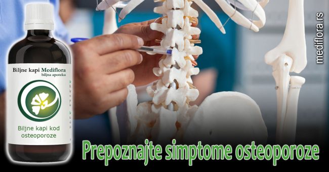 Prepoznajte simptome osteoporoze