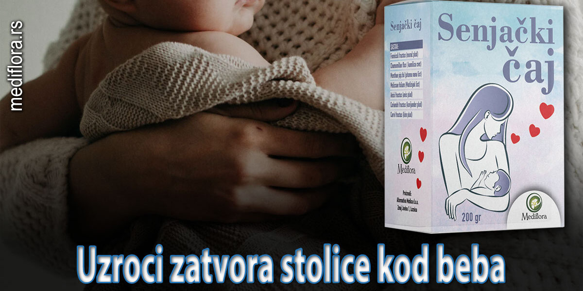 Uzroci zatvora stolice kod beba
