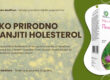 Kako prirodno smanjiti holesterol