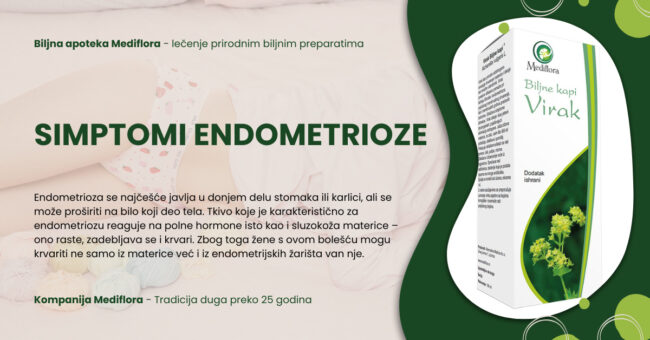 Simptomi endometrioze