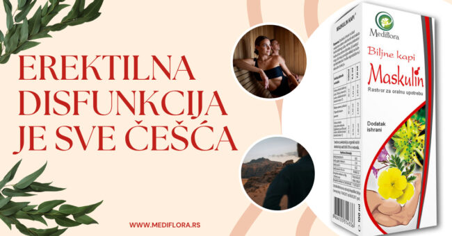 Erektilna disfunkcija je sve češća