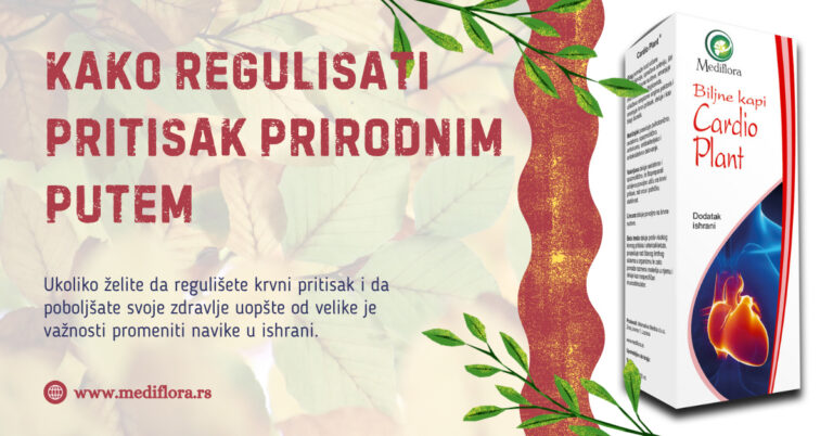 Kako regulisati pritisak prirodnim putem