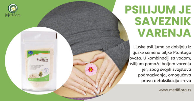 Psilijum u ljuspicama - Saveznik varenja
