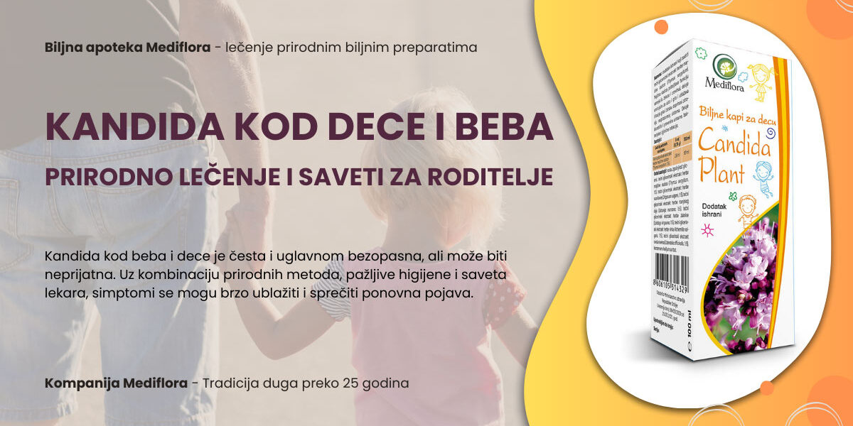 Kandida kod dece i beba