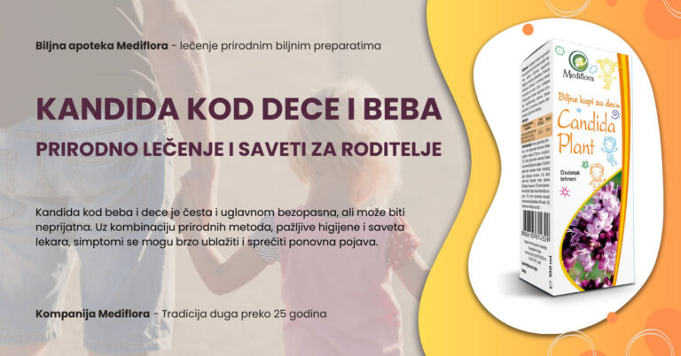 Kandida kod dece i beba