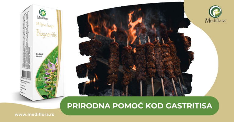 Green and White Bold Healthy Barley Drink Facebook Ad – 1 Prirodna pomoć kod gastritisa