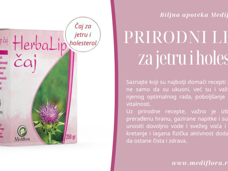 Prirodni lekovi za jetru i holesterol
