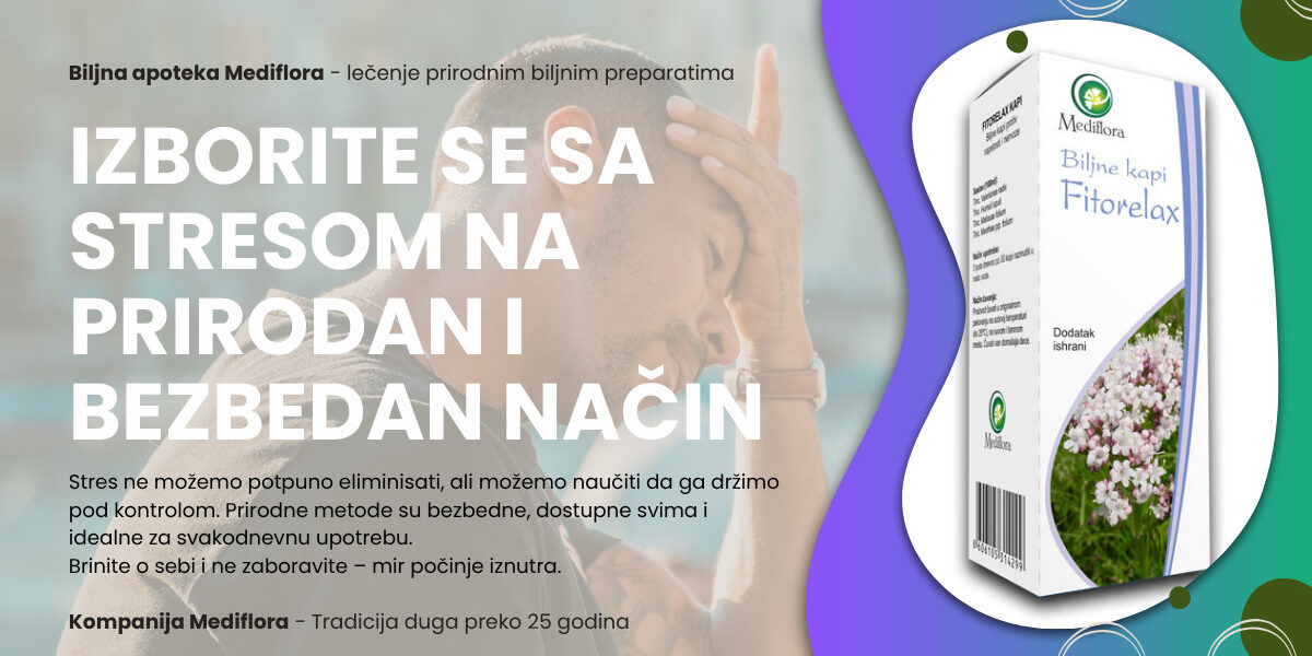 Izborite se sa stresom na prirodan i bezbedan način
