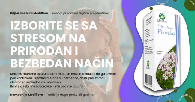 Izborite se sa stresom na prirodan i bezbedan način