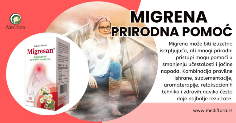 Migrena – prirodna pomoć