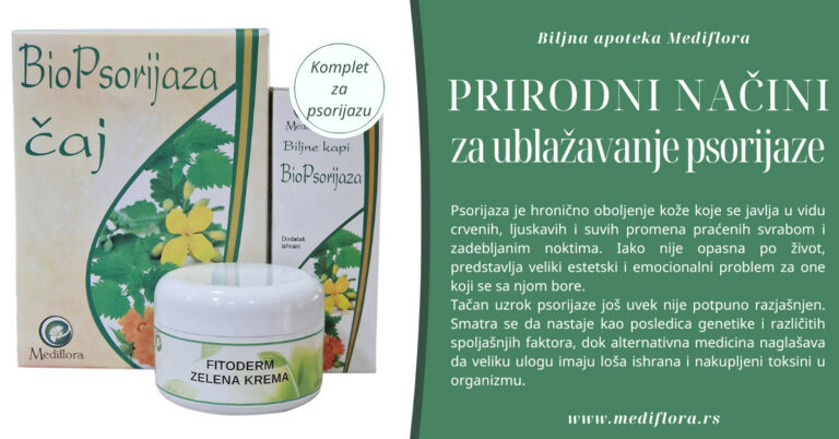 ublažavanje psorijaze
