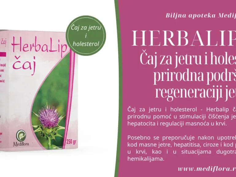 Čaj za jetru i holesterol