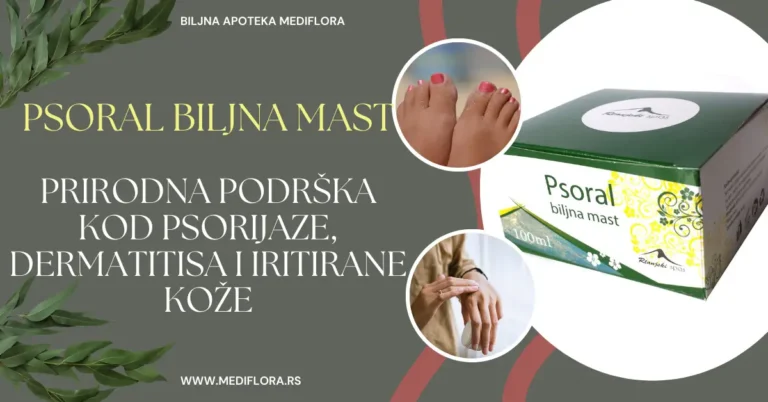 PSORAL biljna mast kod psorijaze i dermatitisa – prirodna regeneracija kože PSORAL biljna mast