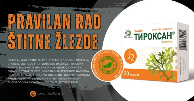 Pravilan rad štitne žlezde