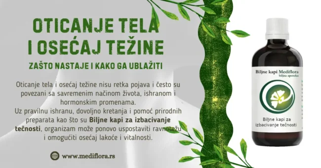 Oticanje tela i osećaj težine