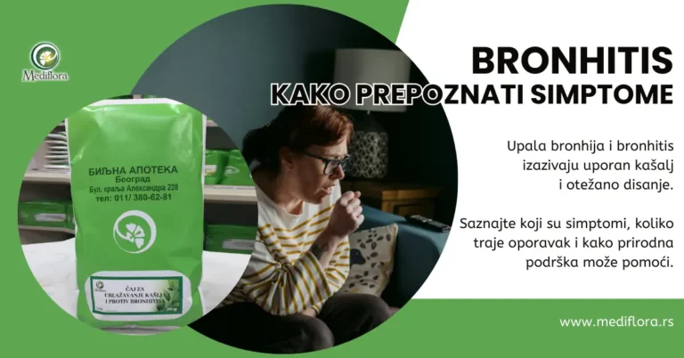 Upala bronhija (bronhitis)