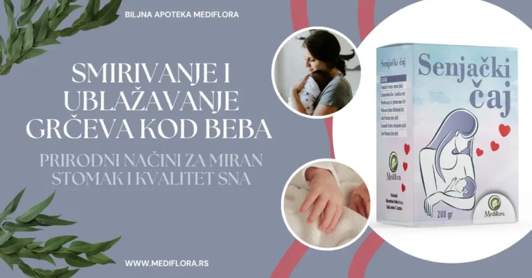 ublažavanje grčeva kod beba