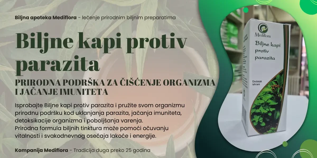 Biljne kapi protiv parazita