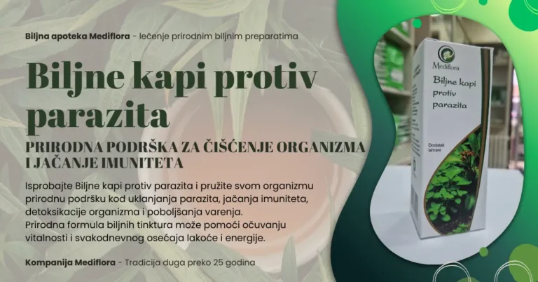 Biljne kapi protiv parazita