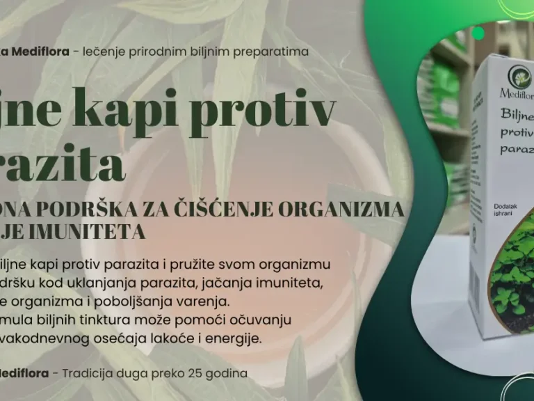 Biljne kapi protiv parazita